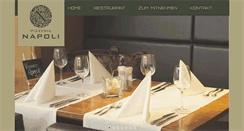 Desktop Screenshot of pizzerianapoli.be